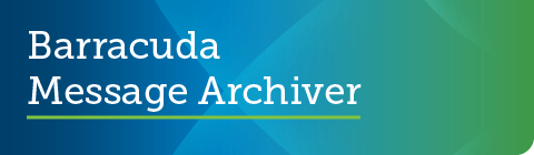 Barracuda Message Archiverファームウェア5.2.3.006がGAリリースされました。 のページ写真 1
