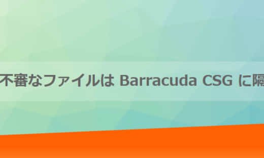 S3 バケット内の不審なファイルは Barracuda CSG に隔離してもらおう【BeeX Technical Blog】 のページ写真 3