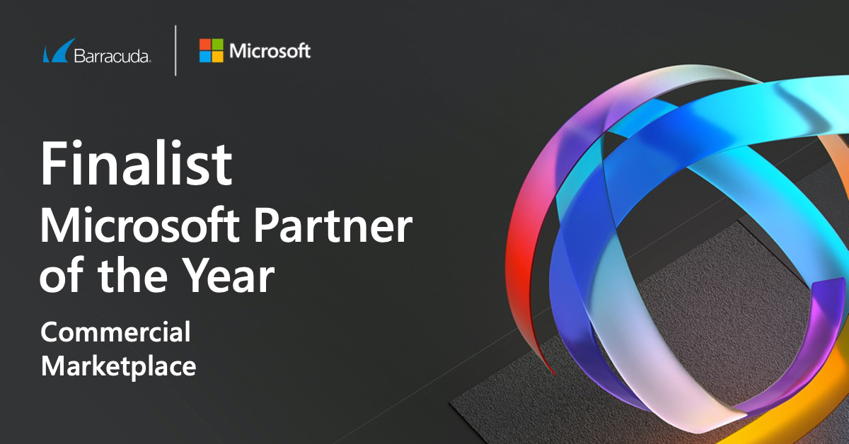 バラクーダが2020 Microsoft Partner of the Year AwardsのCommercial Marketplace部門のファイナリストにノミネート のページ写真 1